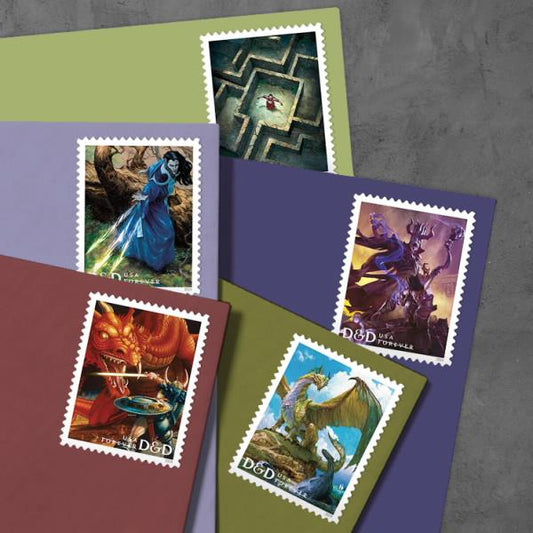 Dungeons and Dragons Forever Stamps (1 Sheets) 20 Stamps